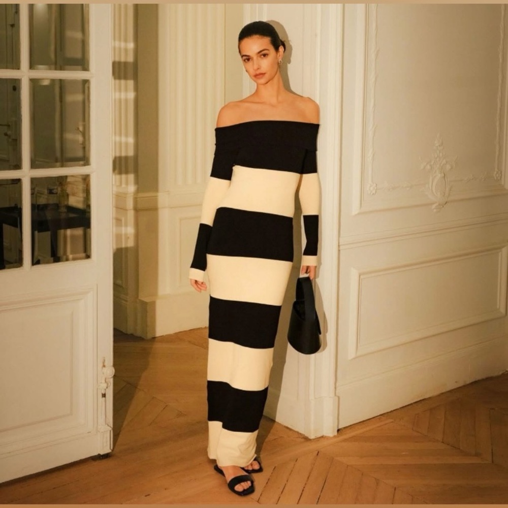 Posse Theo off the shoulder dress